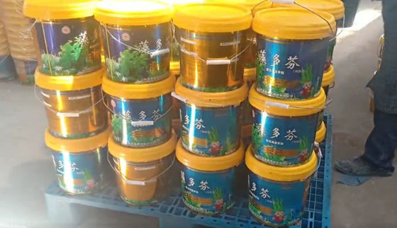 China 10 L drum Dark brown or black liquid seaweed extract flush fertilizer supplier